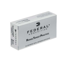Federal Range and Target 9mm 115gr FMJ - 50 Rounds