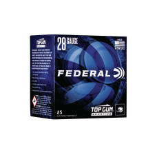 Federal Top Gun Sporting 28 Gauge 2.75in 3/4oz #7.5 Shot - 25 Rounds