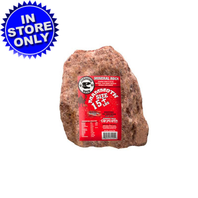 Jurassic Rock Mammoth Mineral Rock/Salt Lick for Deer and Wildlife - 15lb