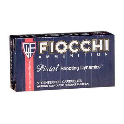 Fiocchi 45A Pistol Shooting .45 ACP Full Metal Jacket 230 GR 50Box