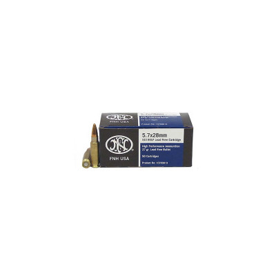 FN Herstal 5.7x28mm 27gr Lead Free Hollow Point - 50 Rounds  (Limit 5)