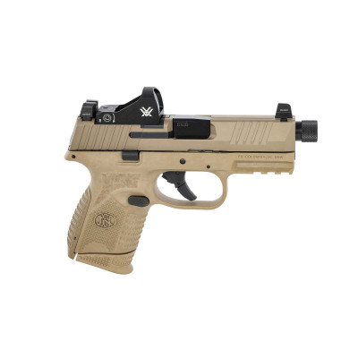 FN 509C Compact Tactical 9mm 4.32in Barrel 12+1 Flat Dark Earth with Vortex Viper Red Dot