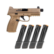 FN 509M Tactical MID 9mm 4.5in Barrel 15+1 - 24+1 -  Flat Dark Earth