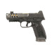 FN 509 CC Edge XL 9mm 4.2in Barrel 17+1 Graphite PVD and Gold Titanium Barrel - Compensator