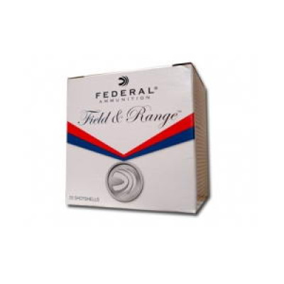 Federal Field & Range Loads 2 3/4in - 12Ga. 1 1/8oz #8 - 25 Rounds Federal Field & Range Loads 2 3/4in - 12Ga. 1 1/8oz #8 - 25 Rounds