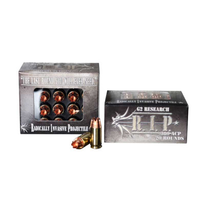 G2 Research R.I.P. 9mm 92GR Ammunition  - 20 Rounds