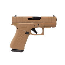 Glock G43X Sub-Compact 9mm 3.4in 10Rd Pistol - FDE