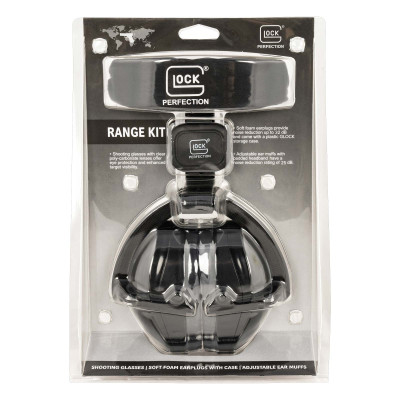 Glock Range Kit - Earmuffs, Glasses and Earplugs Glock Range Kit - Earmuffs, Glasses and Earplugs