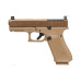 Glock G19X V MOS 9mm Luger 4.02in Barrel 17+1 19+1 - Coyote Brown