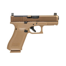 Glock G19X V MOS 9mm Luger 4.02in Barrel 17+1 19+1 - Coyote Brown