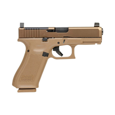 Glock G19X V MOS 9mm Luger 4.02in Barrel 17+1 19+1 - Coyote Brown