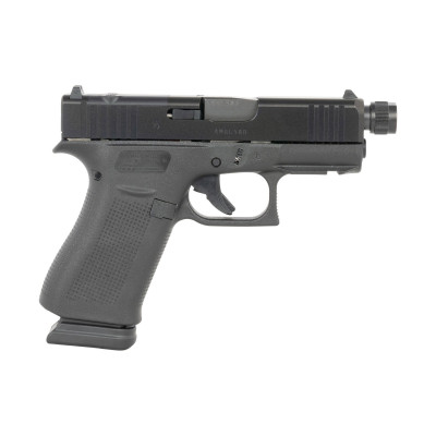 Glock G43X MOS Sub-Compact 9mm 3.4in Threaded Barrel 15+1 Front Rail