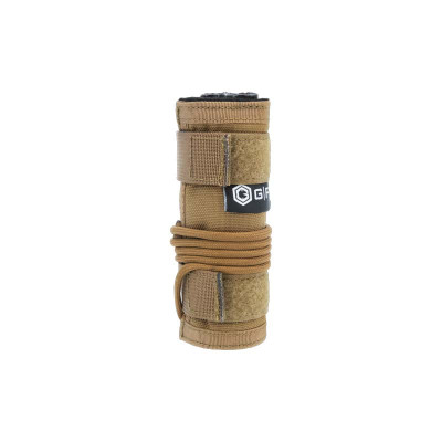 GPS Tactical Suppressor Cover for .22 LR - 5in - Tan