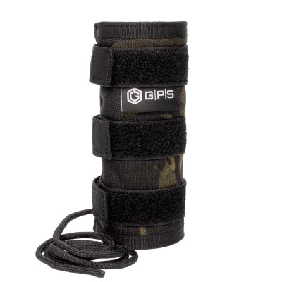 GPS Tactical Suppressor Cover - 7.5in - Black Multicam