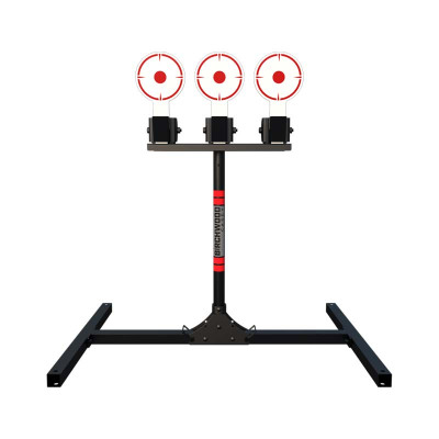 Birchwood Casey 3 Spring Loaded Self-resetting Targets with Plate Rack
