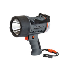 Cyclops 700 Lumen Handheld Rechargeable Waterproof Spotlight - Blk/Gry