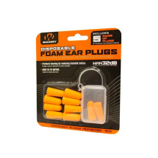 Walkers Game Ear Foam Ear Plugs Orange - 5-Pack