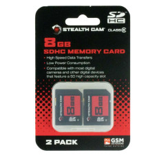Stealth Cam Secure Digital 8GB Memory Card - SDHC 2-Pack