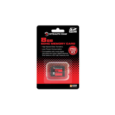 Stealth Cam Secure Digital 8GB Memory Card - SDHC