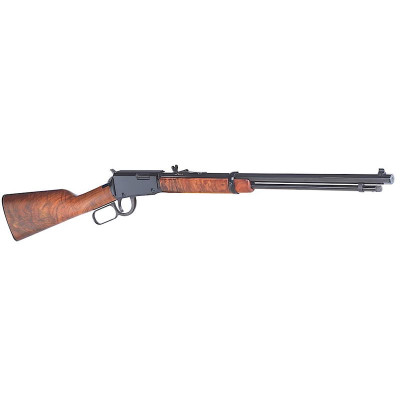 Henry Lever Octagon Lever 22 Long Rifle 20in 15+1 American Walnut Stk Blue
