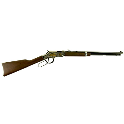 Henry Golden Boy 2nd Amendment Tribute Lever 22 LR 20in 16+1 American Walnut Stk Blued