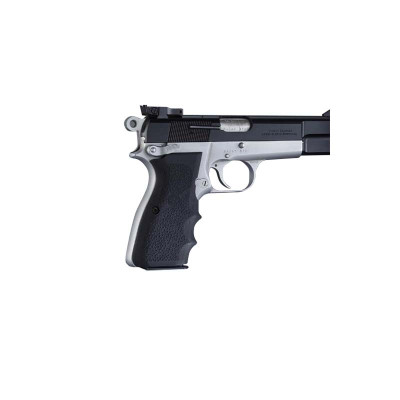 Hogue Rubber Grip with Finger Grooves - Browning Hi-Power