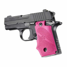Hogue Grips - Sig Sauer P238 Pink Grips with Finger Grooves