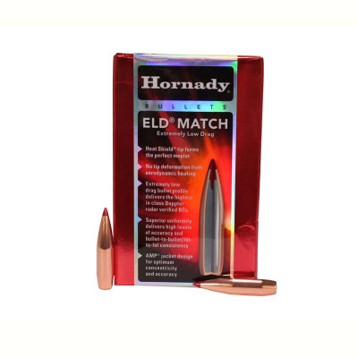 Hornady ELD Match 30 Cal 308 195gr Bullets Only - 100 per Box