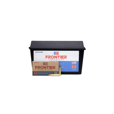 Hornady FR450 Frontier 300 Blackout 125gr FMJ with Ammo Can - 100 Rounds