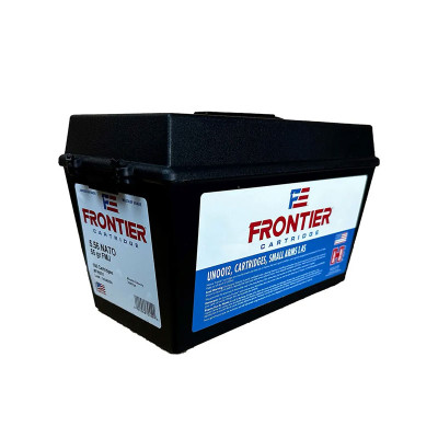 Hornady FR601 Frontier 5.56 Nato 55gr FMJ - 150 Rounds