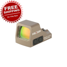 Holosun HE407K-X2 Pistol 1x 6MOA Red Dot Reticle - Flat Dark Earth