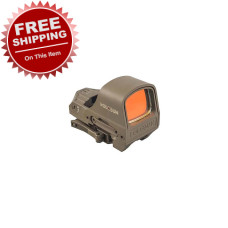 Holosun HS 510C 1x Open Reflex 2 MOA Dot / 65 MOA Circle - FDE / Red