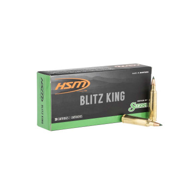 HSM Blitz King Varmint .22-250 Rem 55gr Sierra BlitzKing - 20 Rounds