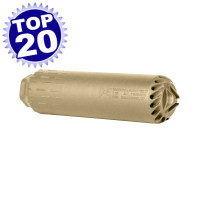Huxwrx FLOW 762 TI .30 Cal Titanium Direct Thread Suppressor - Flat Dark Earth 