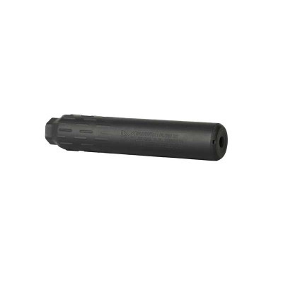 Huxwrx FLOW 22TI .22 Cal Titanium Direct Thread Suppressor - Black Huxwrx FLOW 22TI .22 Cal Titanium Direct Thread Suppressor - Black