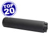 Huxwrx FLOW Range 36 TI 9mm-8.6BLK Titanium Suppressor - Black