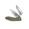 Havalon Redi EDC Folding Knife with Exchangeable Blades - Green