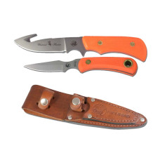 Knives of Alaska Trekker Whitetail and Cub Combo - Orange Handles