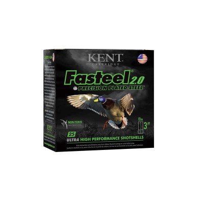 Kent Cartridge Fasteel Waterfowl 12ga 3in 1 1/4oz BB - 25 Rounds
