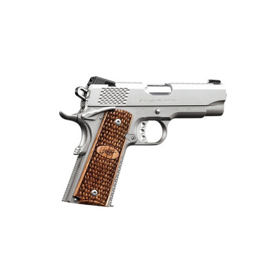 Kimber Stainless Pro Raptor II 45 ACP - Zebrawood Grips