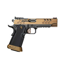 Kimber 2K11 .45 ACP Optic Ready 5in Fluted Barrel Stainless Steel Frame - Coyote PVD and Black