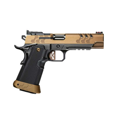 Kimber 2K11 .45 ACP Optic Ready 5in Fluted Barrel Stainless Steel Frame - Coyote PVD and Black
