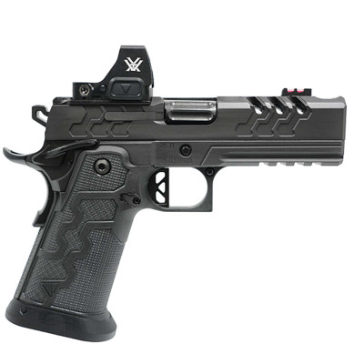 Kimber 2K11 Pro Defender-ST Comp 9mm compensated 1911 with Vortex Defender-ST red dot and MJD grip