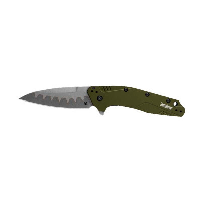 Kershaw Dividend Composite Blade Folding Knife - Olive
