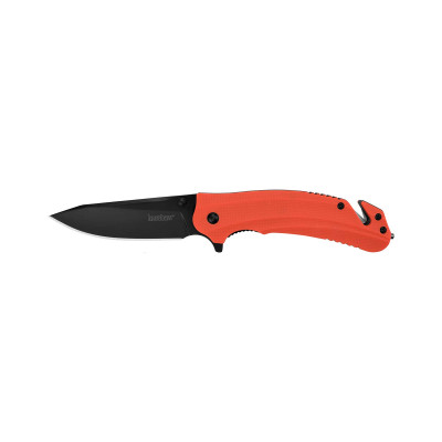 Kershaw Barricade 3.5in Folding Drop Point Knife - Orange