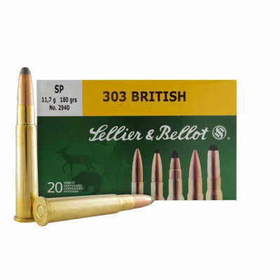 Sellier & Bellot 303 British SP 150 GR - 20 Rounds