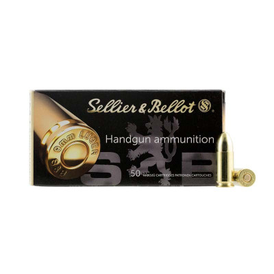 Sellier & Bellot SB9B 9mm Luger 124gr FMJ - 50 Rounds