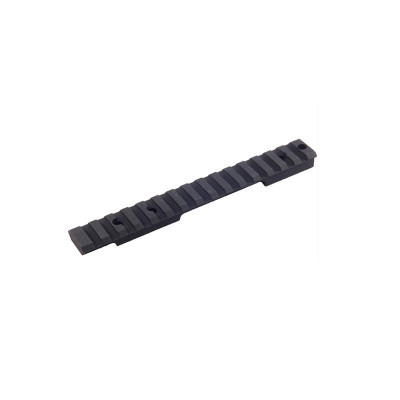 Talley PLO252700 Pciatinny Rail for Remington 700 Short Action - Black Matte