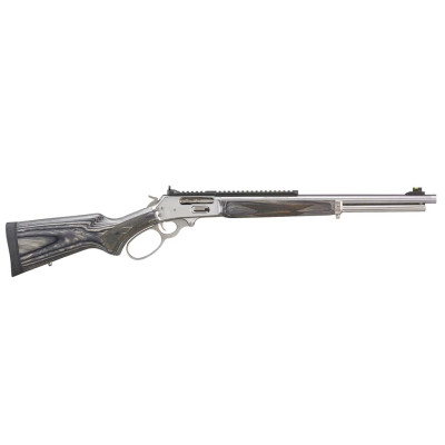 Marlin 1895 Big Loop 45-70 Govt 6+1 19in Barrel Lever Action Rifle - Stainless/Grey Laminate