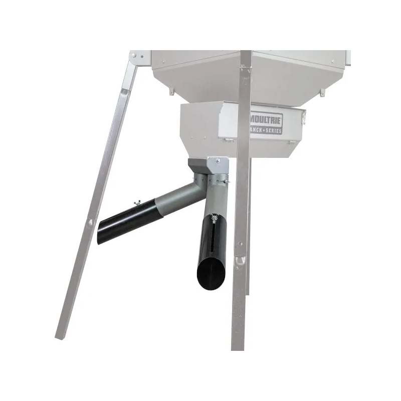 Moultrie Ranch Series Dual Chute Adjustable Feed Tubes for Auger Feeder
